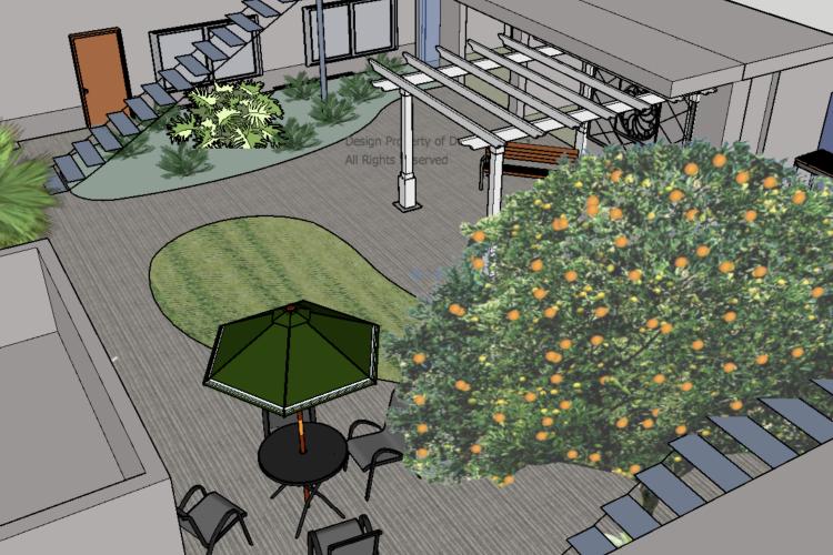 Apt Green Commons 3dView 1