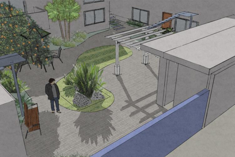 Apt Green Commons 3dView2