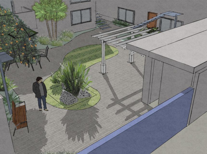 Apt Green Commons 3dView2